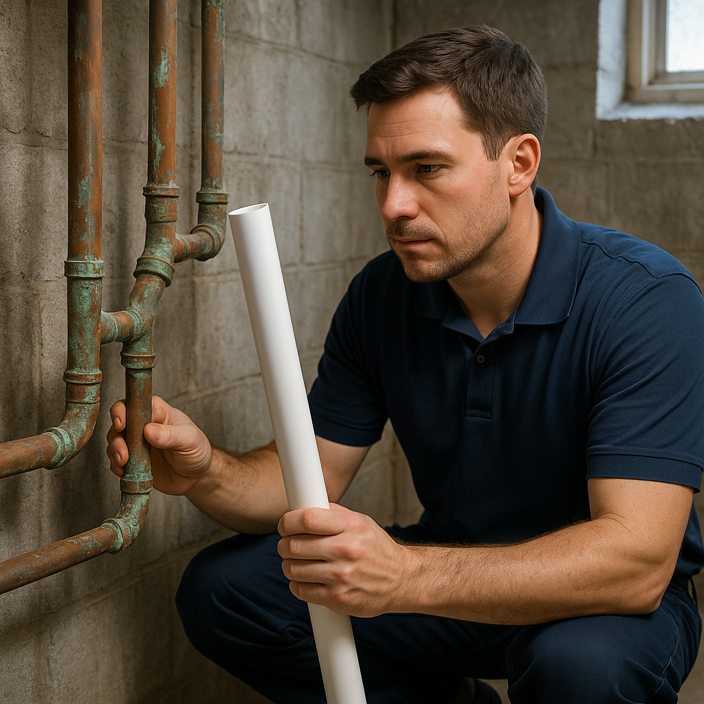 Old Copper Pipes? Here's Why PVC Pipe Replacement Could Be Your Best Option
