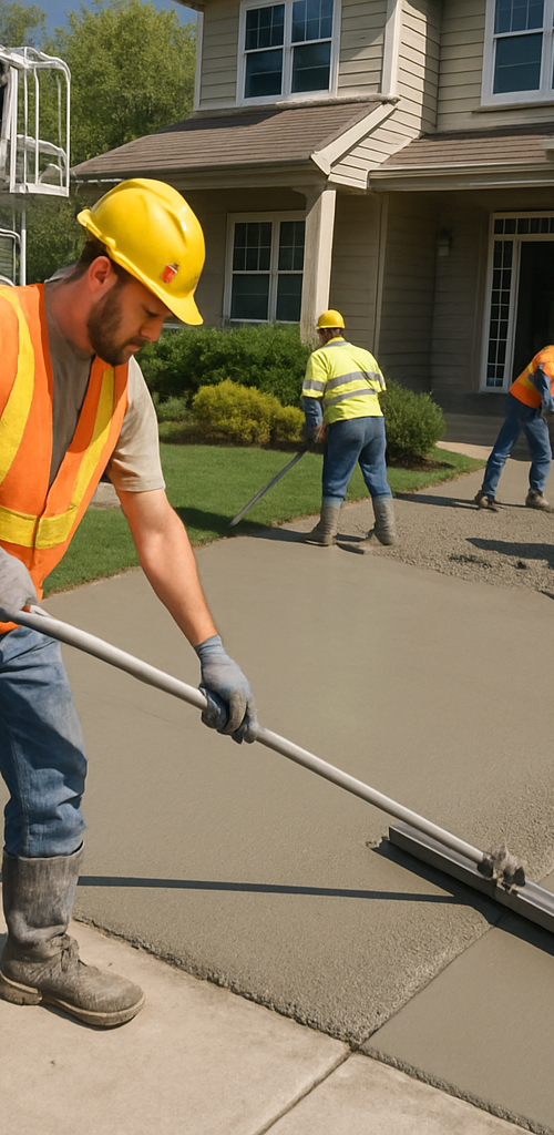 Concrete Driveway Costs & Contractors: Michigan City IN